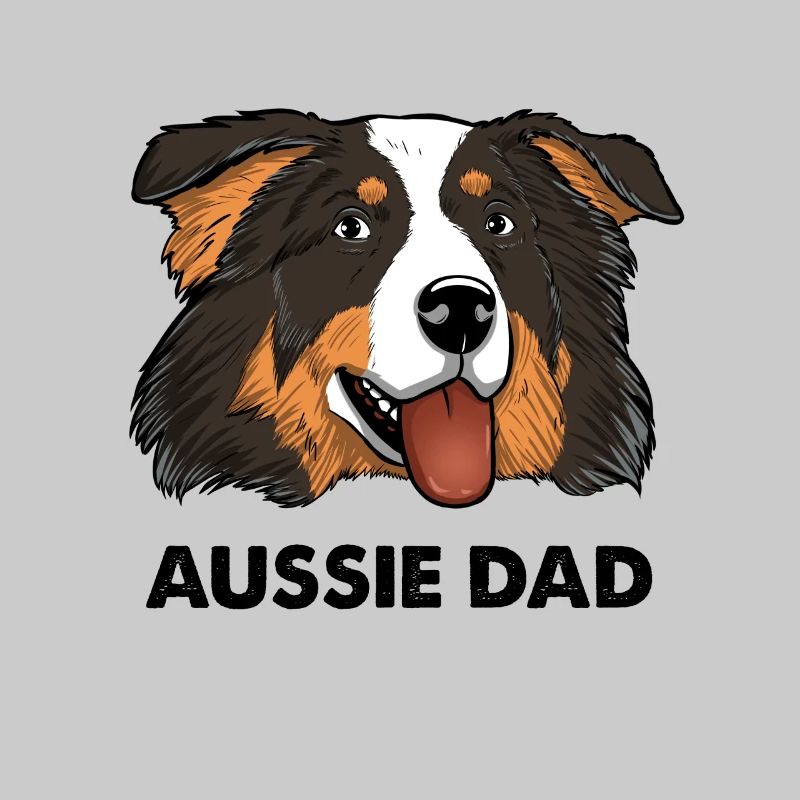 Aussie Dad Australian Shepherd Papa