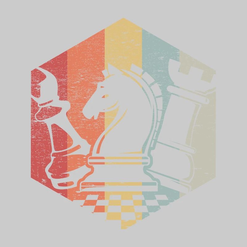 Vintage, chess, figures, chessboard, gift