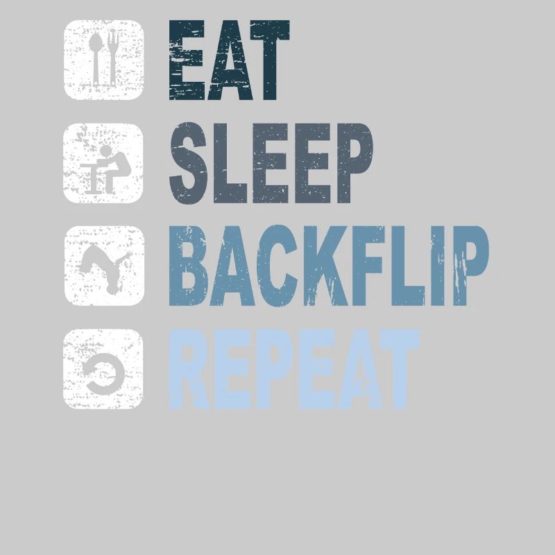 Mangez le sommeil Backflip Repeat