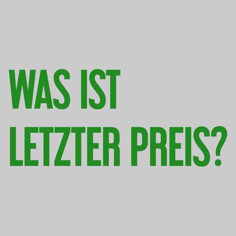 Was ist letzter Preis?