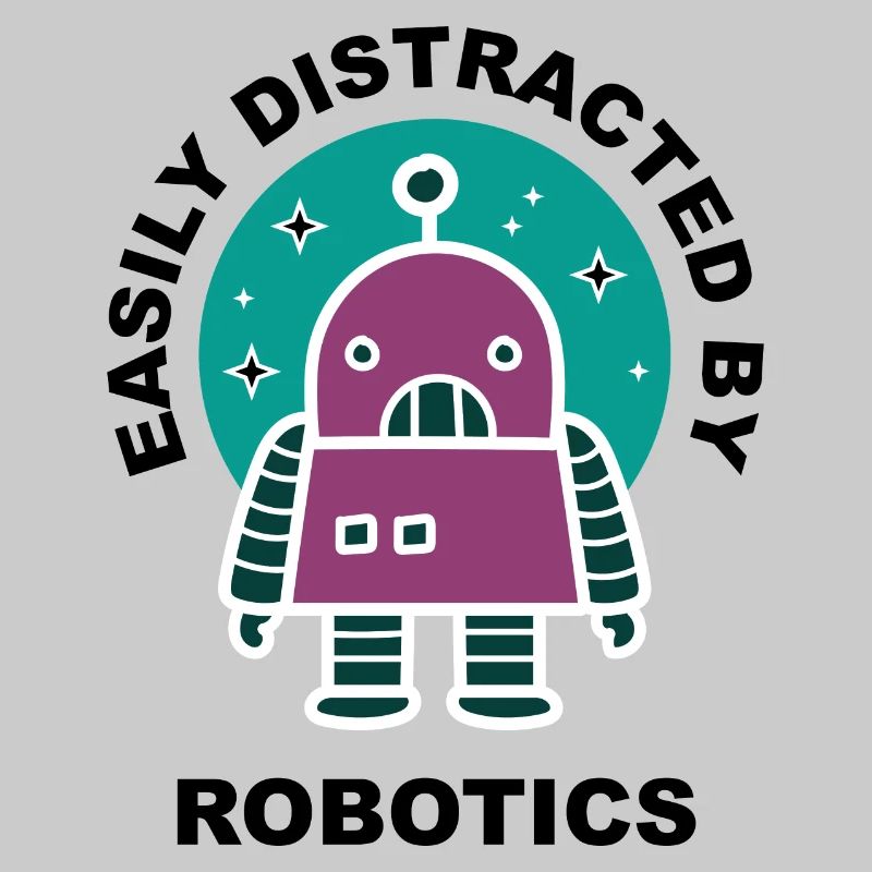 Abgelenkt von Robotern Studenten Robotic Engineer