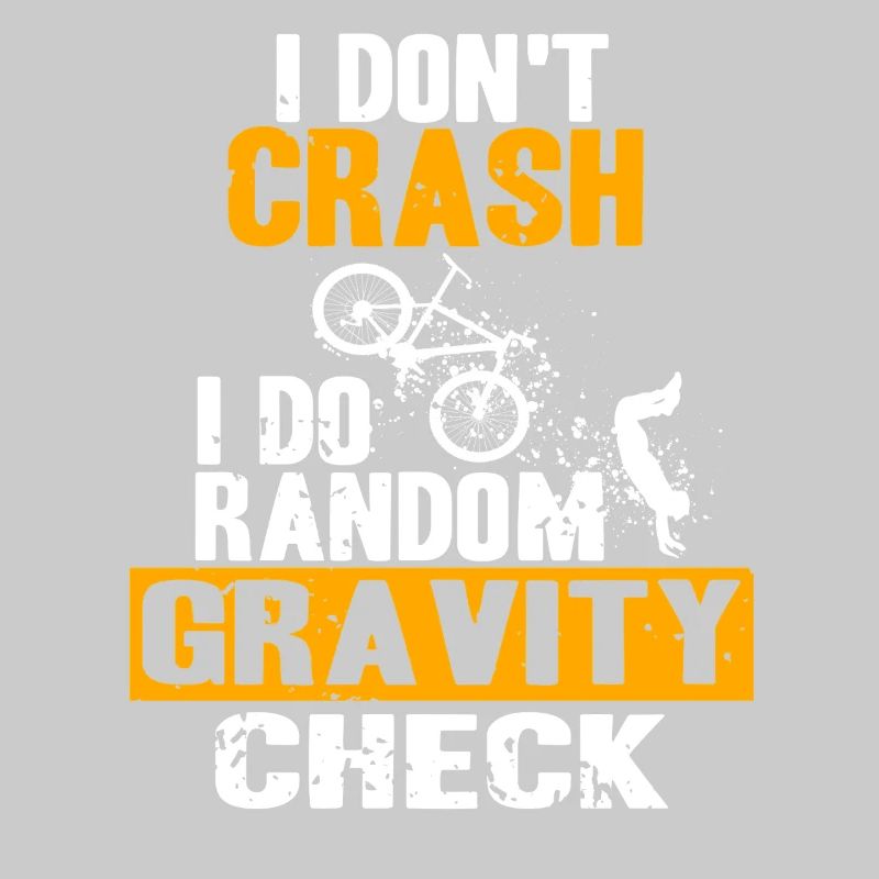 Funny Bicycle Random Gravity Check Humor