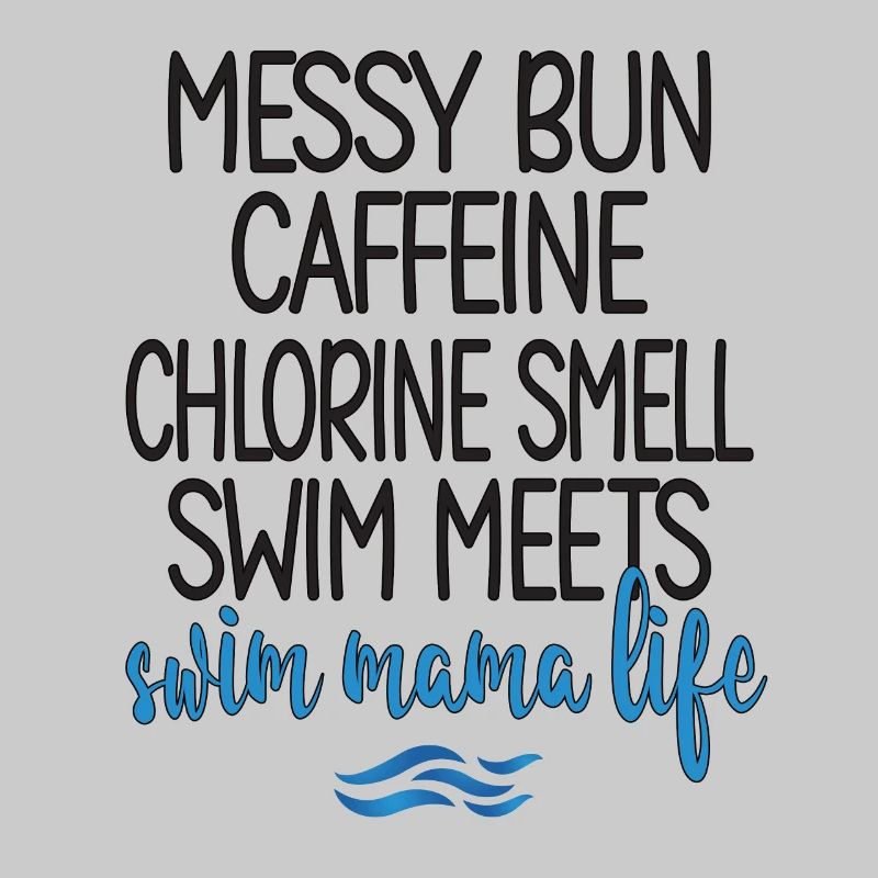 Schwimmmama Mama Eines Schwimmers Schwimm-Mutter