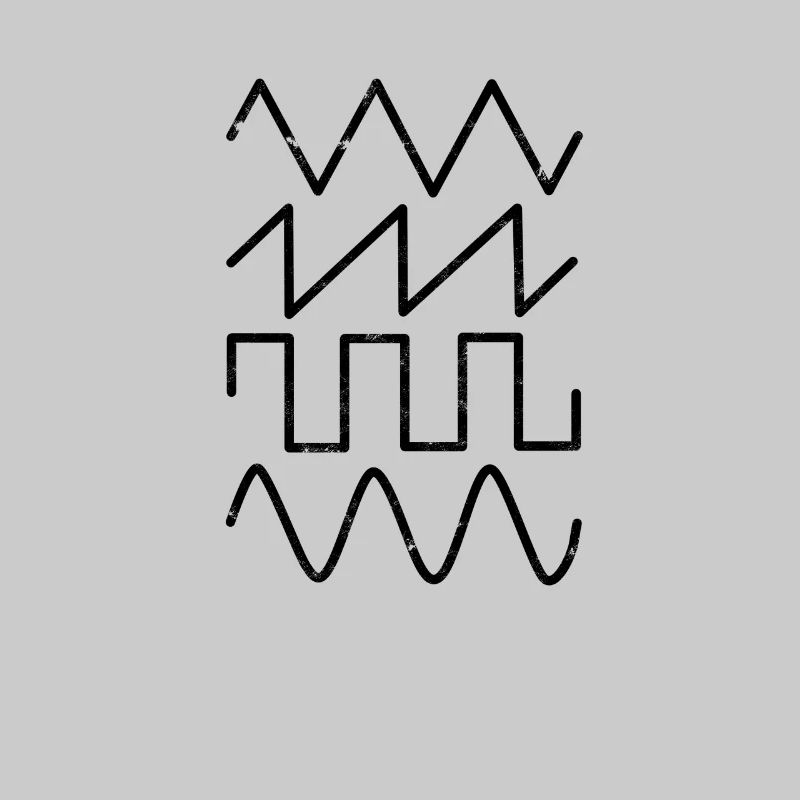 Synthesizer Synth Audio Waveform design -