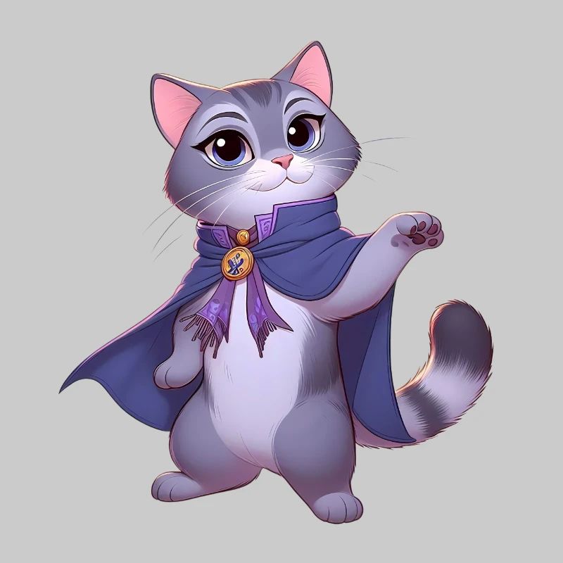 chat élégant
