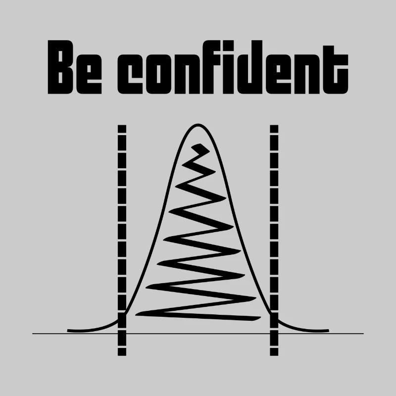 Be confident Informatik Datenwissenschaft Geschenk