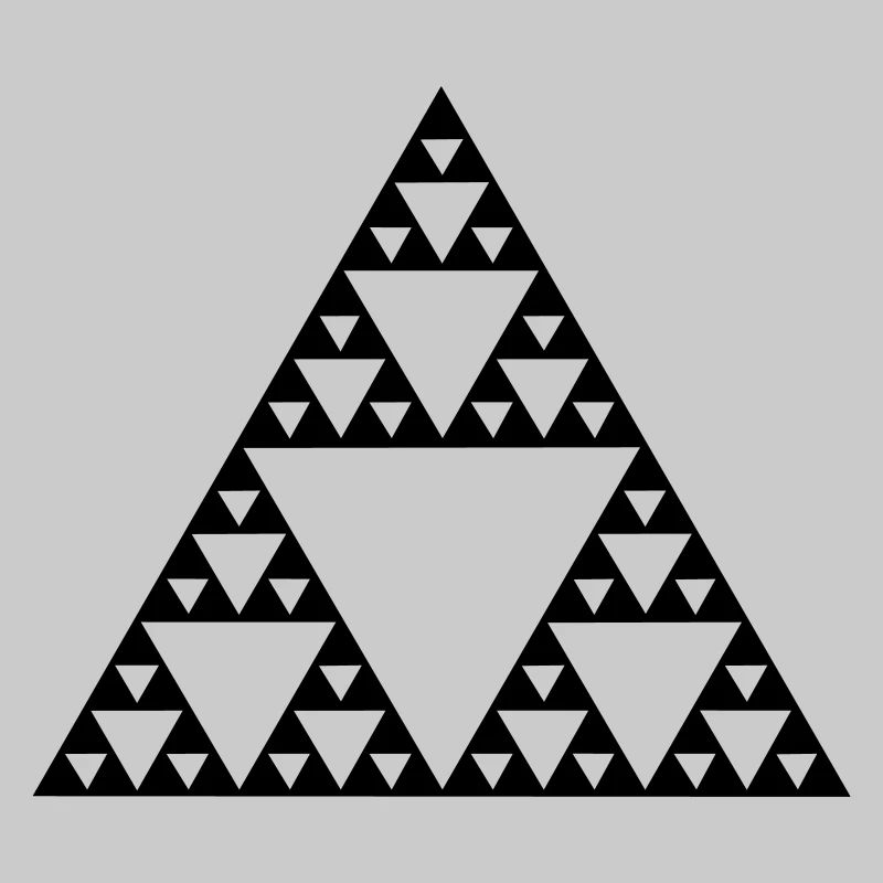 Sierpinski triangle - fractale