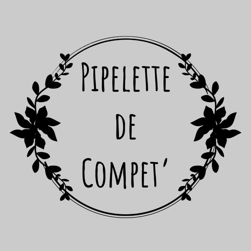 Pipelette de compet' noir