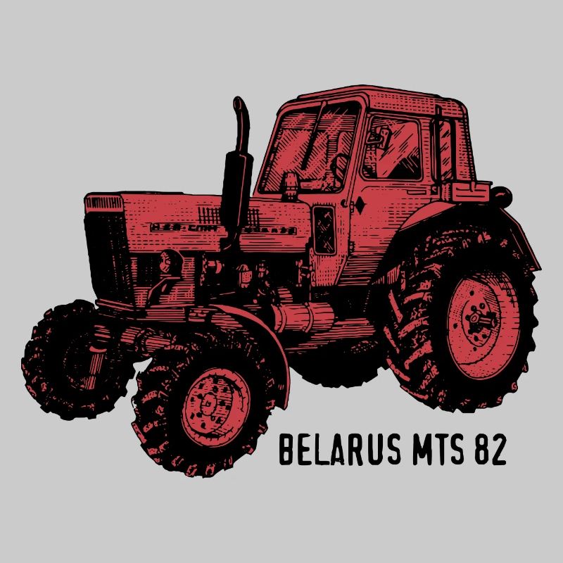 Belarus mts Traktor Landwirt Geschenk