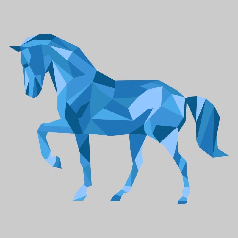 Pferd Polygon