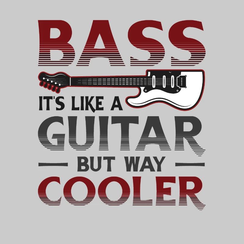 Basse C’est comme une guitare mais une guitare basse cool