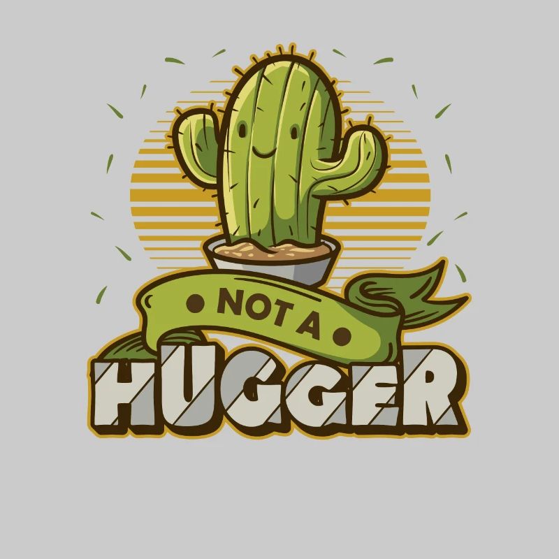 No hugging cactus