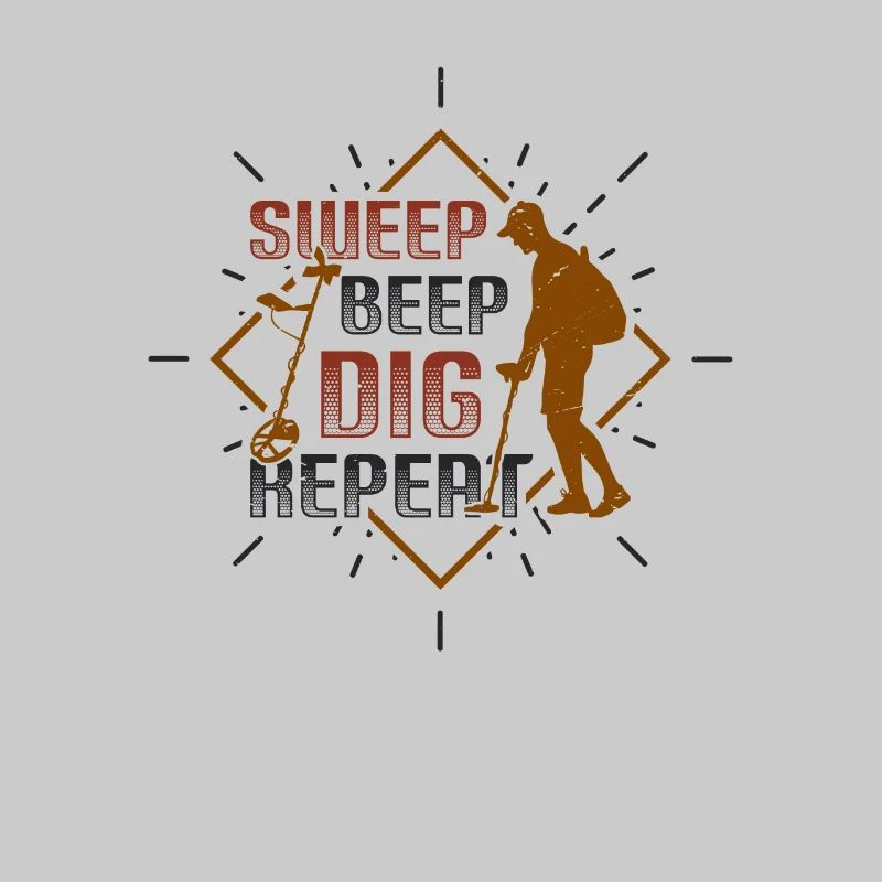 Sweep Beep Dig Repeat Schatzsuche Metall