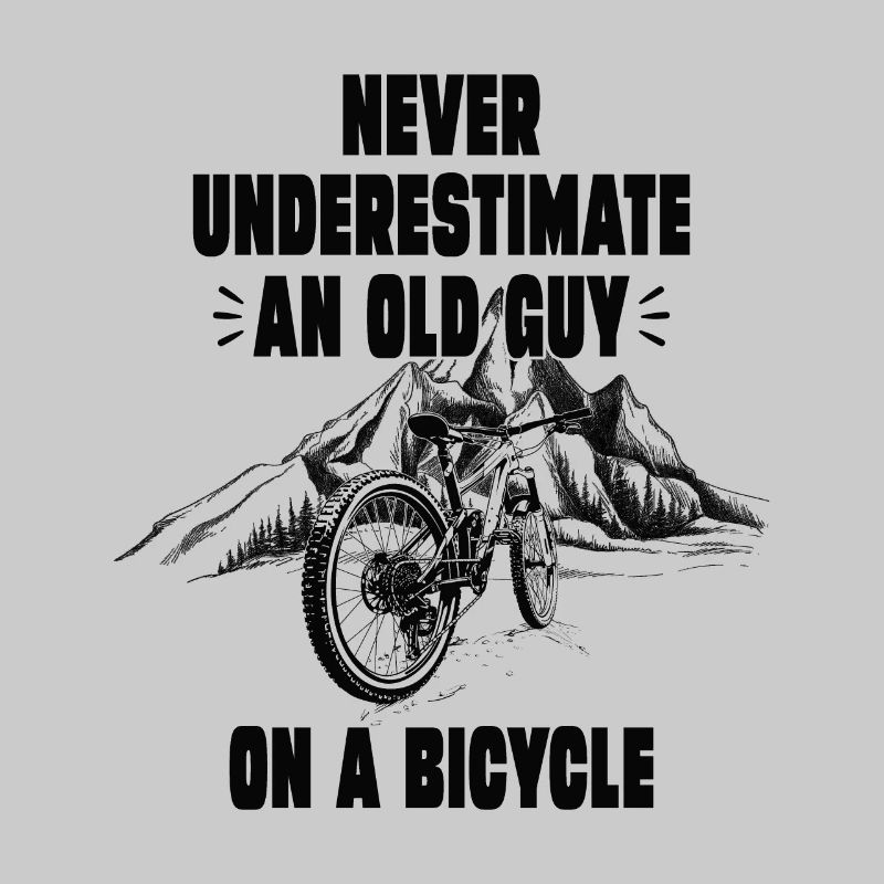 Never Underestimate The Old Guy On A Bicycle