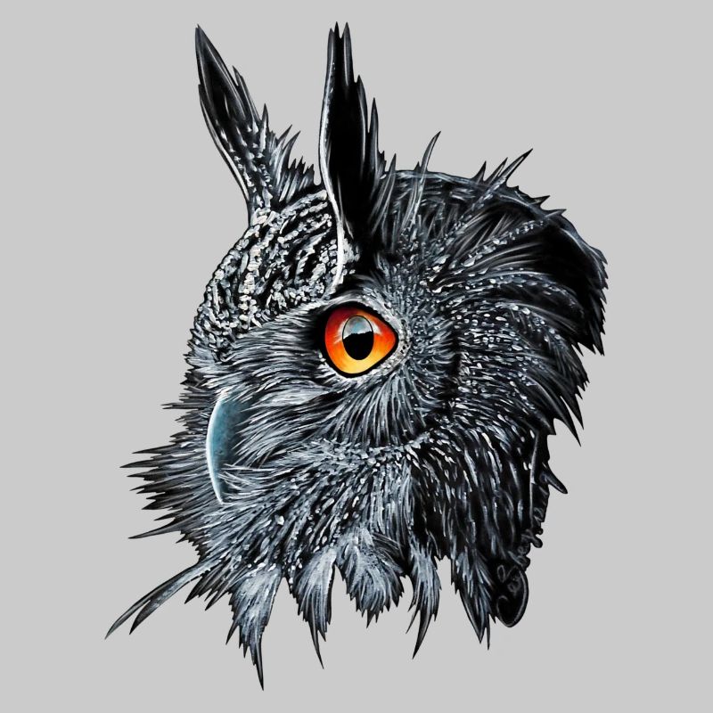 Uhu /Bubo Bubo/Eule