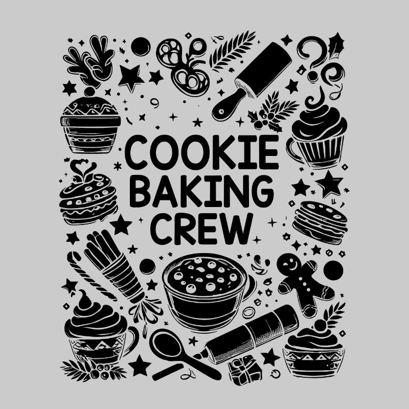 Cookie Baking Crew Konditorei Bäcker Bake Bäcker