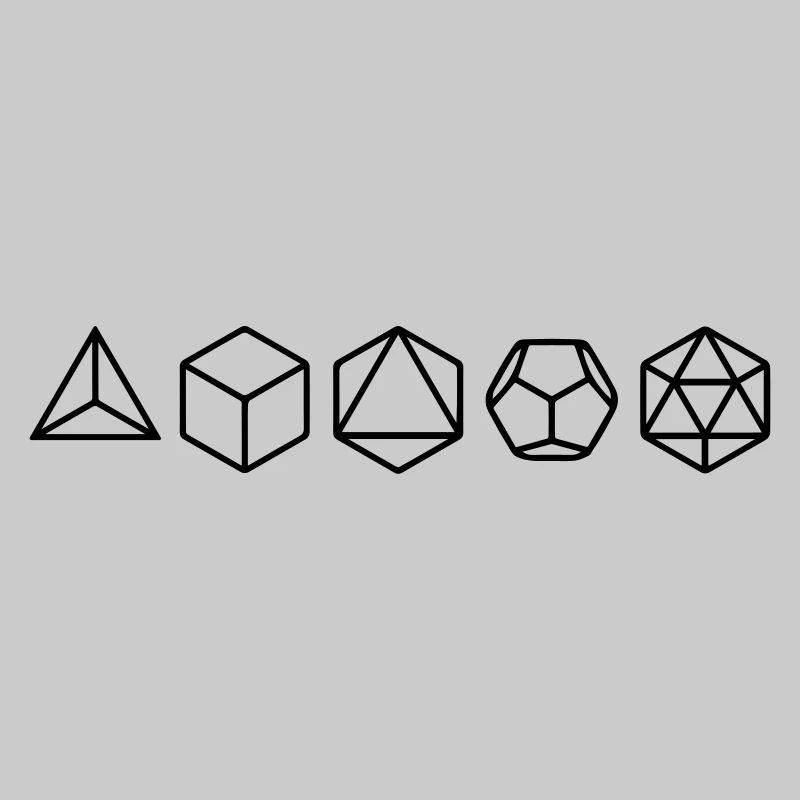 Platonic Solids, Sacred Geometry, Mathematics
