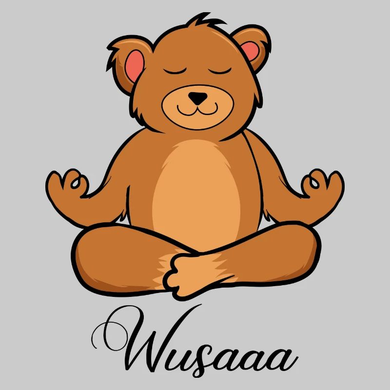Auszeit Durchatmen Wusaaa Bär