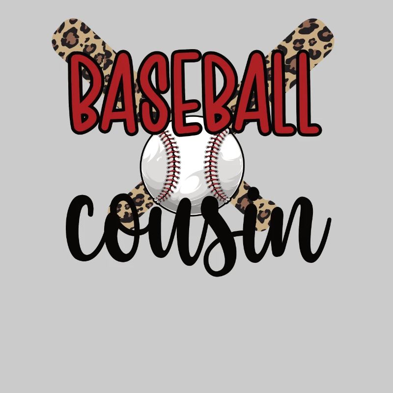 Stolzer Baseball-Cousin Eines Baseballspielers