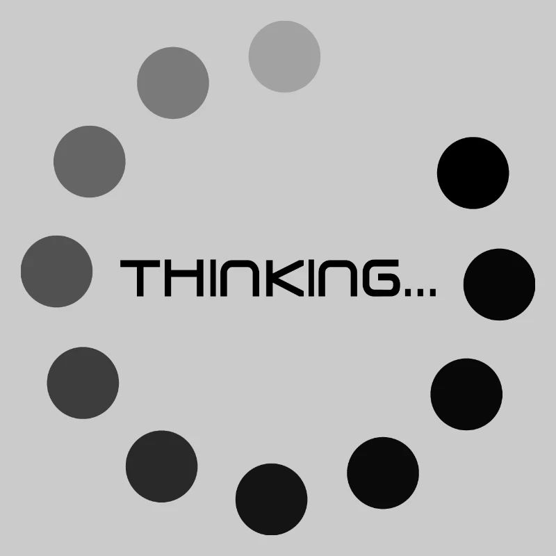 Thinking Ladeanzeige Geschenk