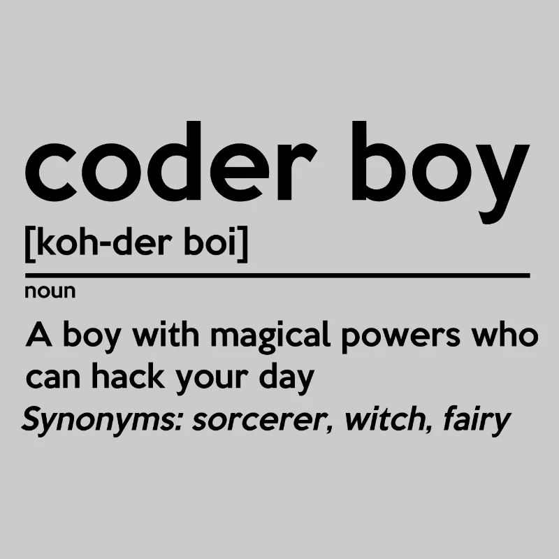 Coding Boy Definition Noun Software Developer Prog