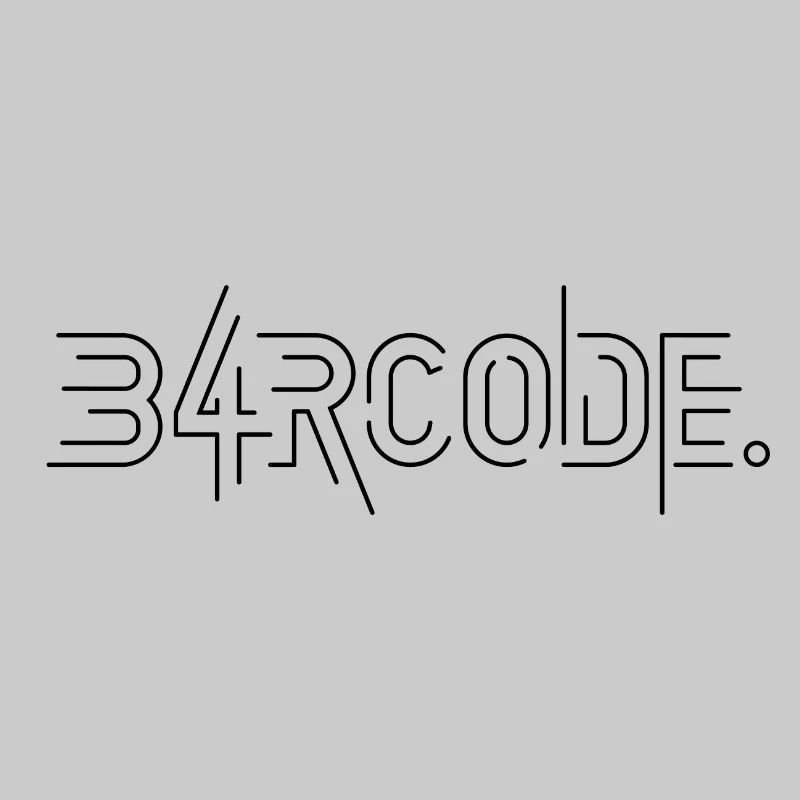 B4RCODE. Tech black