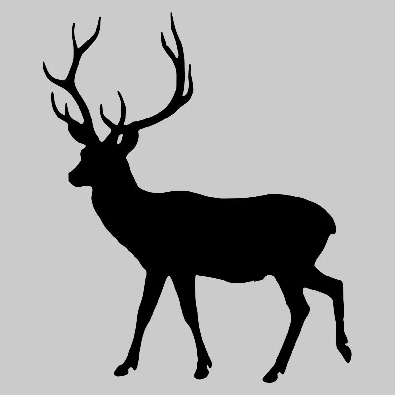 Hirsch Silhouette