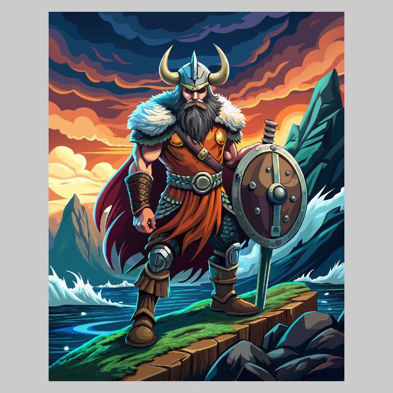 Viking warriors