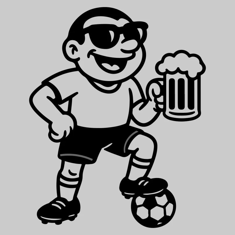 Fussballer Bier