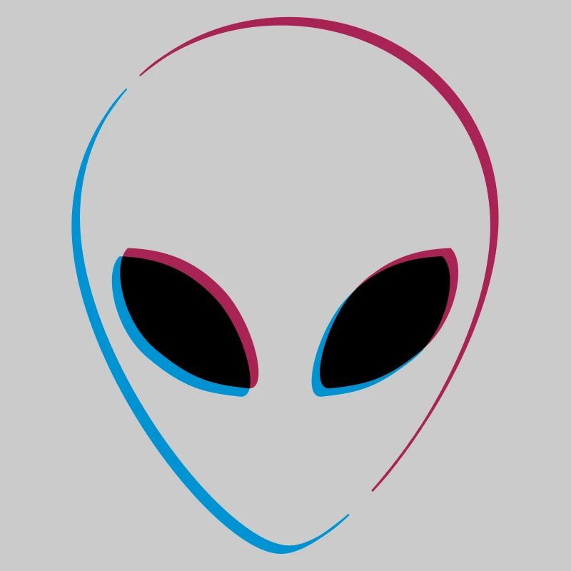 3D effect alien