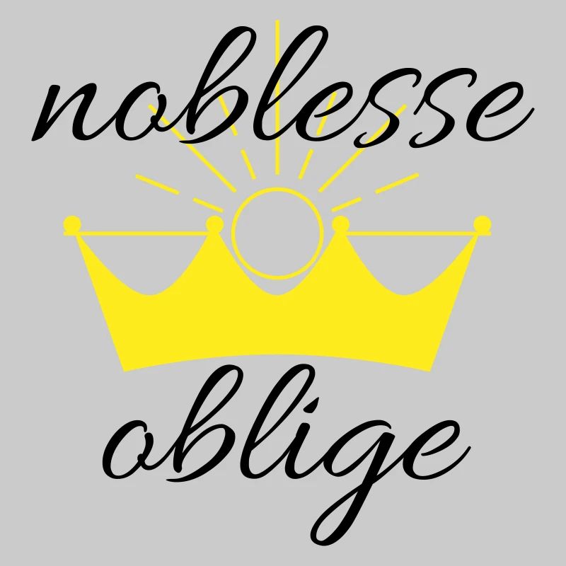 noblesse oblige