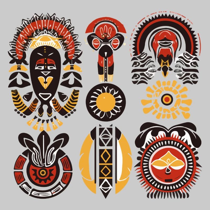 Afrikanische Folklore