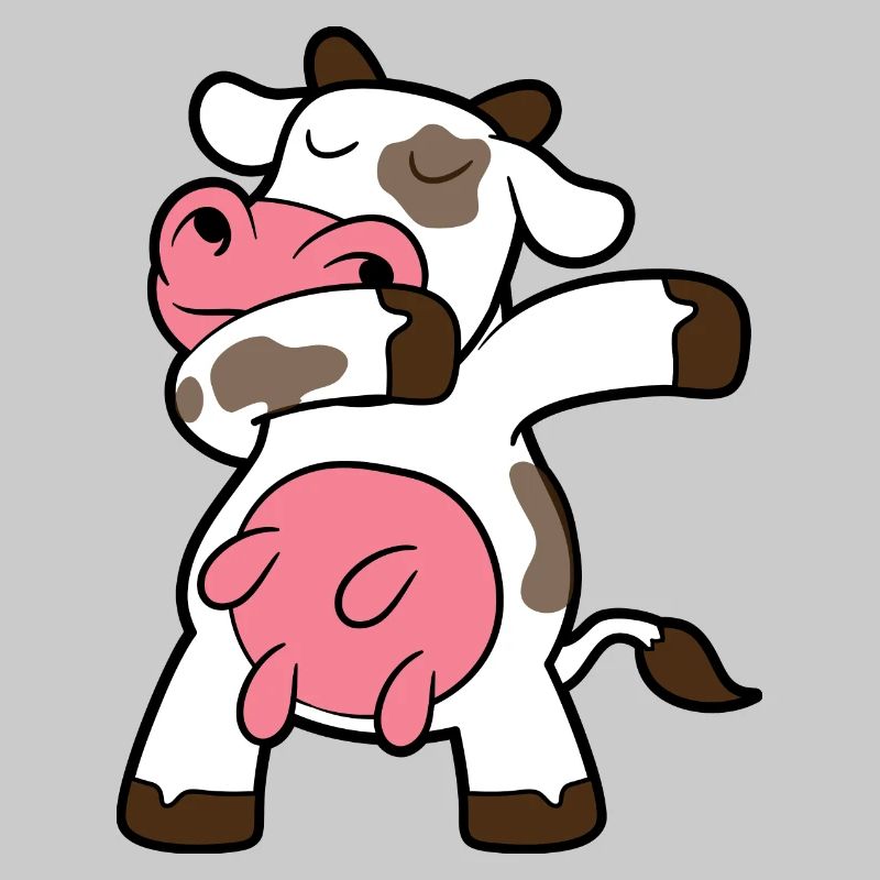 Dabbing Dab vache
