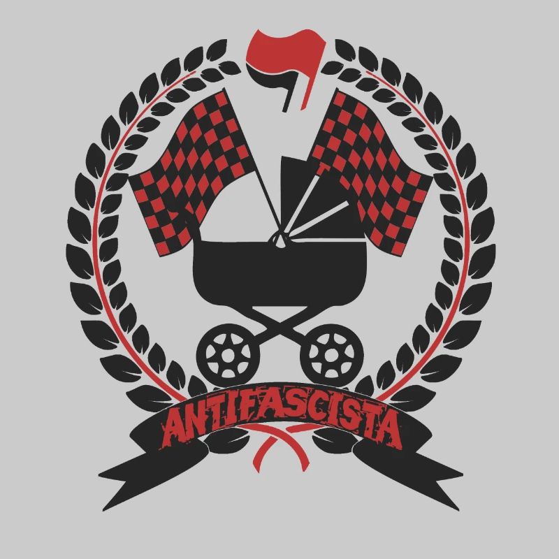 Poussette bébé Antifa