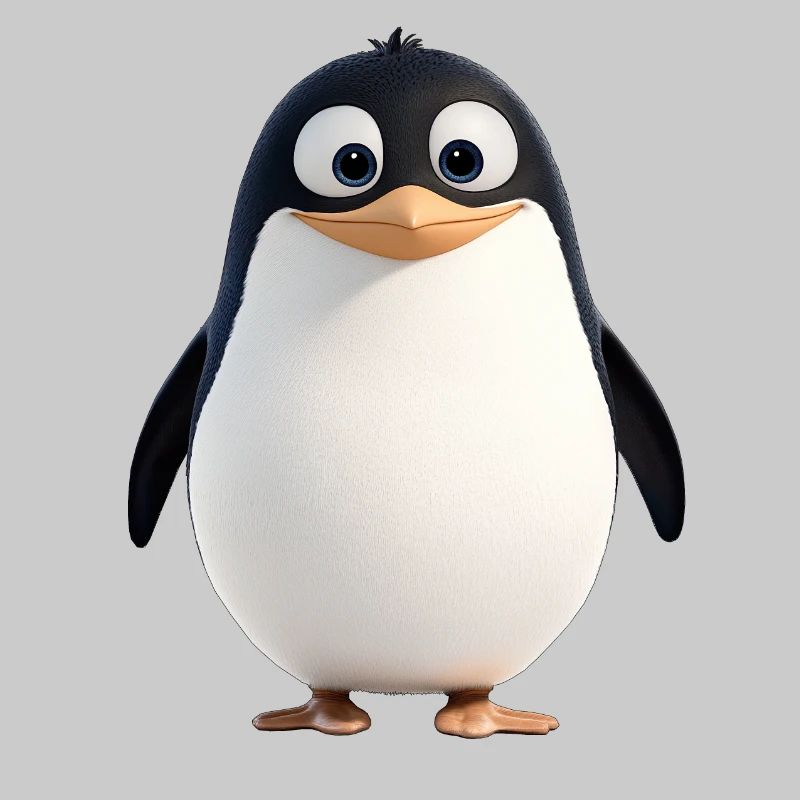 Le pingouin, un porteur de queue-de-pie
