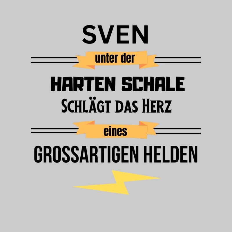 Sven unter harte Schale eines Großartigen Helden