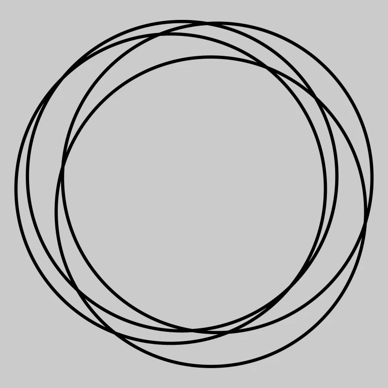 lignes circle