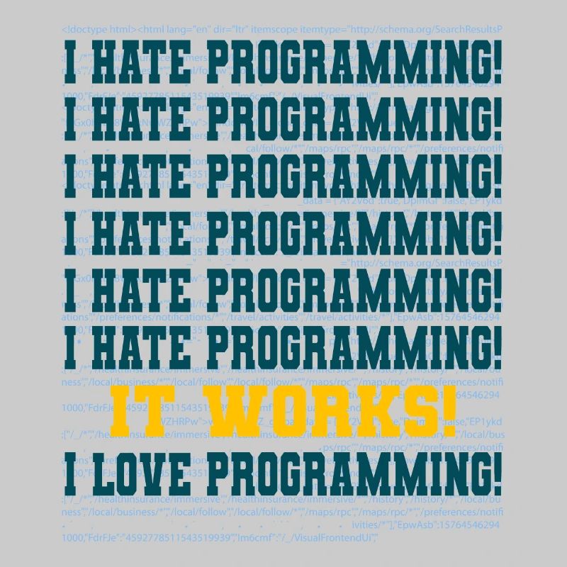 Programmer saying