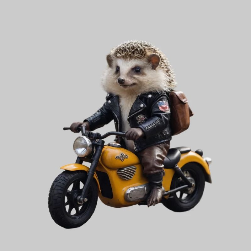 Biker-Igel