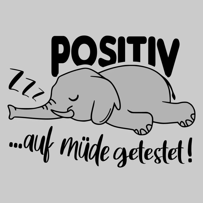Positiv auf müde getestet Schnelltest