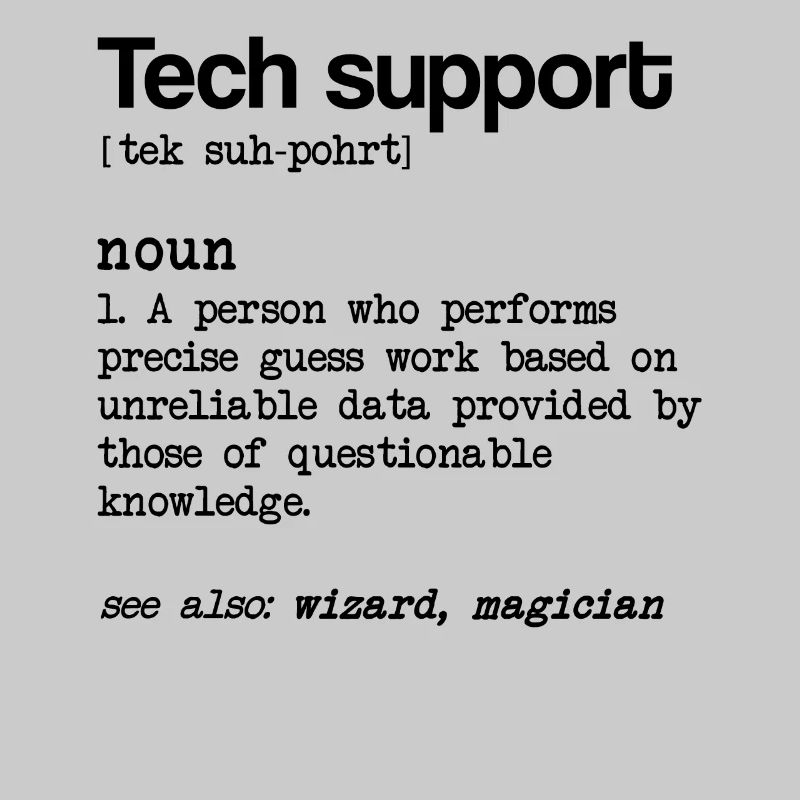 Technischer Support Definition Substantiv Technisc