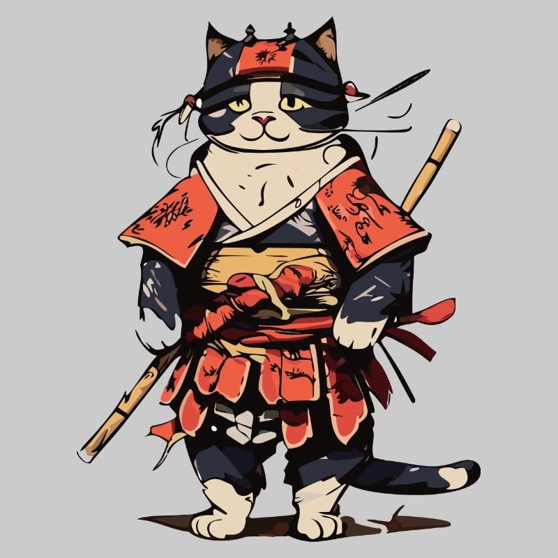 Cat Samurai