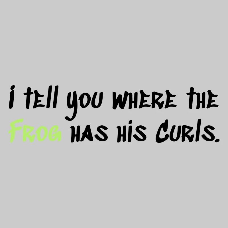 Where the Frog has his Curls