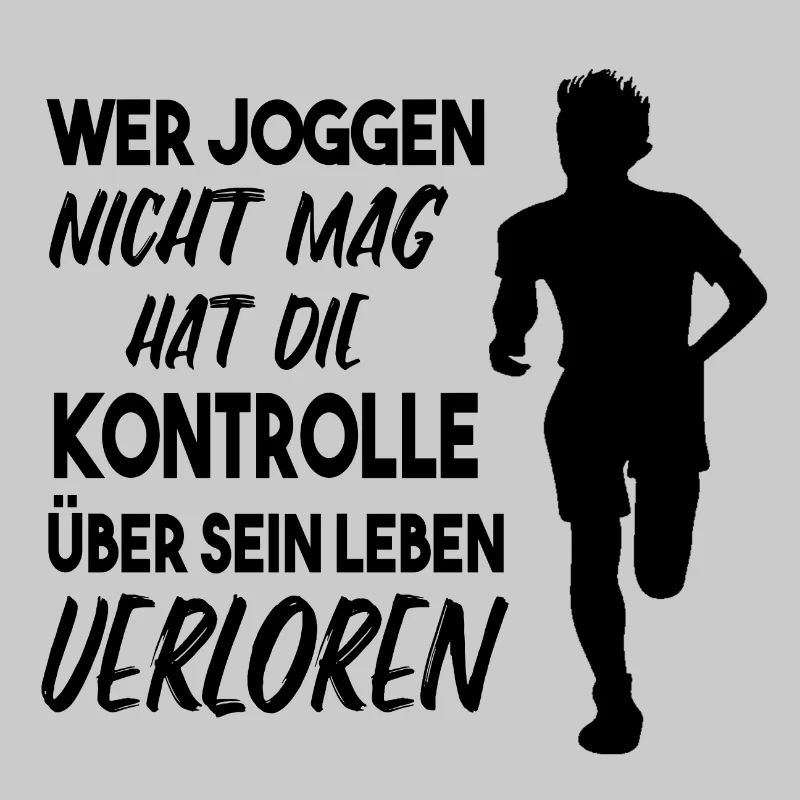Joggen Jogger Spruch Geschenkidee