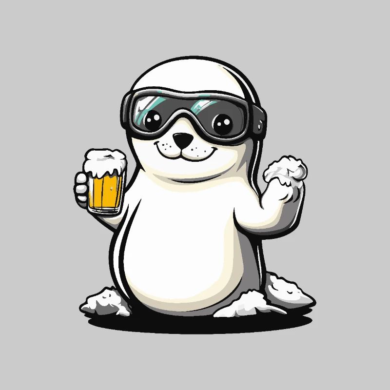 Robbe Tier Apres Ski Bier