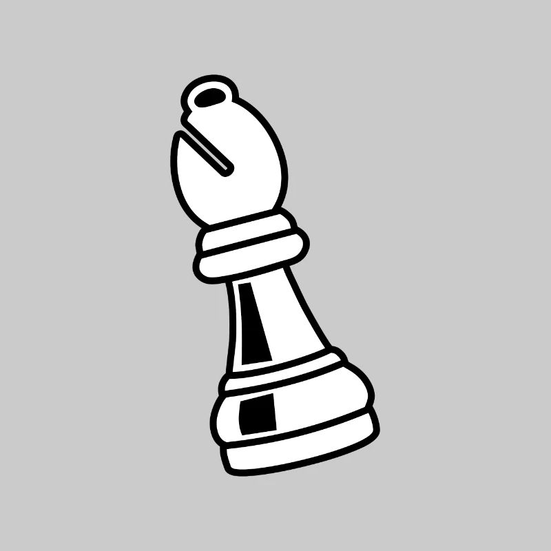 Chess piece bishop white