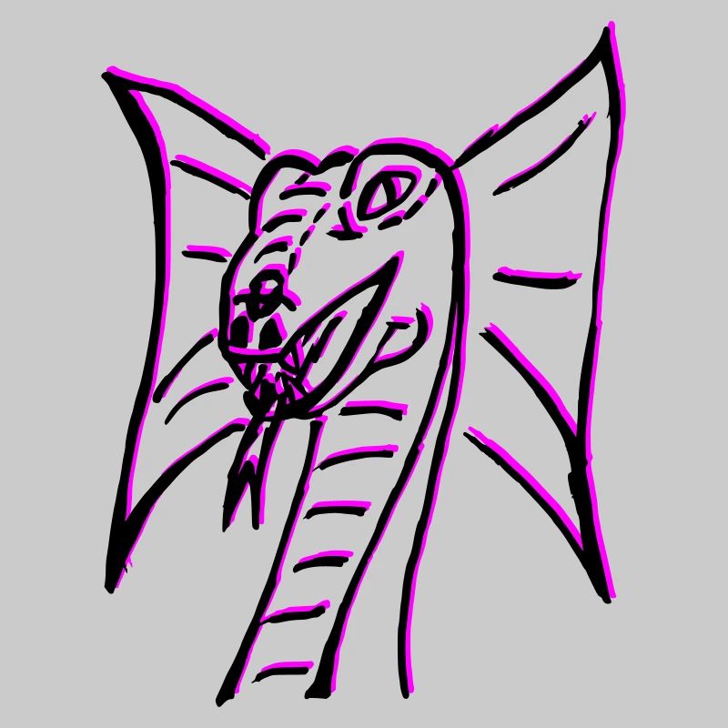 Snake head 2-colored