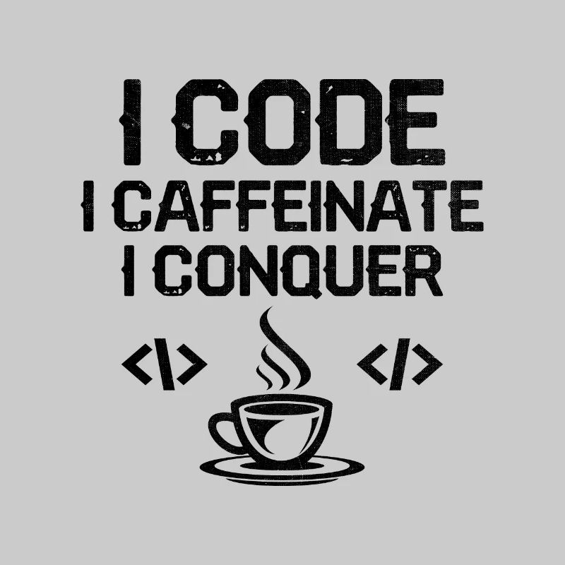 Kaffee-Codierung Programmierer Programmierer Entwickler Nerd Coff