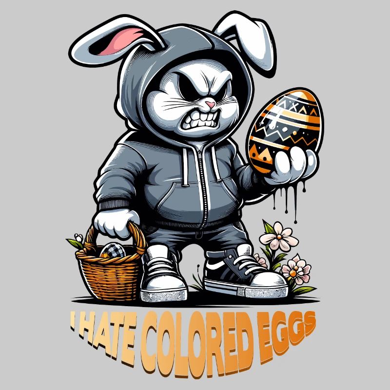 I hate colored eggs