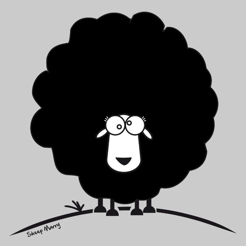 Sheep Marry black / Schaf Marry schwarz